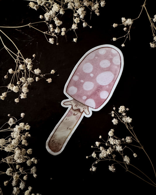 Fly Agaric Mushroom Vinyl Sticker